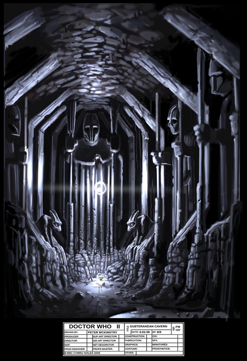 Illustration for article titled The Glory And Terror Of Doctor Who's Concept Art